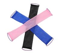 CALLARON 3piezas Toalla De Baño Exfoliante Africana Larga Esponjas De Para Cuerpo y Espalda Corporal Suavizante De Para Diario Mujeres