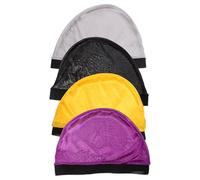 CALLARON 4 Gorros Tipo Cúpula para Pelucas de Poliéster Cómodos y Resistentes en Varios Colores para Actividades de Hip Hop y Fabricación de Pelucas Color Aleatorio