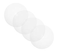 CALLARON 4 Hojas Deshidratadoras de Silicona Reutilizables para Frutas y Verduras, Resistentes y Duraderas, Compatibles Deshidratadoras de Cocina, Diámetro de Agujero 4 Cm
