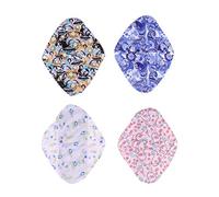 CALLARON 4 Piezas compresas menstruales reutilizables cuecas menstruales para mujeres maternidad toallas sanitarias toallas menstruales lavables