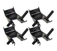 CALLARON 4 Soportes Antivibración para Generadores Diesel 2kw-3kw, Pies Amortiguadores de Goma para Motor, Accesorios Aislantes Antivibratorios para Reducción de Vibraciones y Ruido