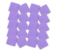 CALLARON 400 Piezas Toalla de limpieza de pegamento hilas limpiador de extensiones de pestañas clavo suministros de pestañas pegamento para extensiones de pestañas fundido Púrpura