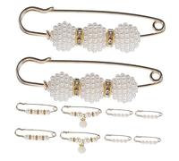 CALLARON 40piezas Alfileres De Seguridad Para Ropa Broches Ajustables Para Cintura De Pantalones Clips Para Suéter y Fijadores De Vestido y Falda Accesorio Esencial Para Mujeres
