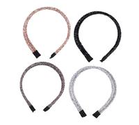 CALLARON 4piezas Accesorios De Cabello Gemas Diadema Para Mujeres Diversidad De Colores