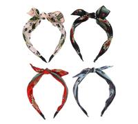 CALLARON 4piezas Diadema Bloques De Color Tocados Para Mujer Accesorios Cabello Para y Diario