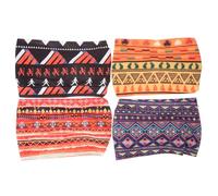 CALLARON 4piezas Diademas De Yoga Para Mujer Cinta De Pelo Anudada Accesorios Decorativos