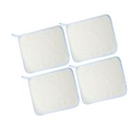 CALLARON 4piezas Paños Exfoliantes De Caras Paño De Baño De Nailon Toalla De Baño Para Frotar La Espalda Para Diario y Hogar De De Secado Rápido