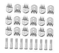 CALLARON 5 Juegos Bisagras Metálicas para Reparación Gafas Multimarcas Kit Repuesto Ligero Portátil para Reparación Rápida Gafas Sol y