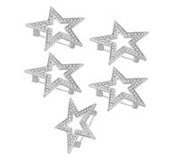 CALLARON 5 Piezas Broche de moda para mujer broche para bufanda clips para suéter Pin del Día de la Madre para hombre broches de estilo vintage broches de mujer Silver