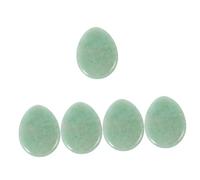 CALLARON 5 Piezas piedra de masaje de dedo reflexología masajeador herramienta de punto de presión viraje natural herramientas de masaje de manos piedra de masaje para relajarse Verde claro