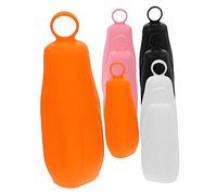 CALLARON 5 Series Cubierta De Sellado De Artículos De Tocador Perfume Loción Envase Y Champú Cubiertas De Botella De Silicona Tapa De Botella De Viaje De Silicona Gel De Sílice 8 Piezas X 5