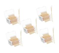 CALLARON 5 Series Hisopo De Algodón Con Punta Puntiaguda Sin Perfume Aplicadores Hello Hisopos De Algodón Para Bebés Hisopos Cosméticos Para Oídos Eliminación De Oídos 500 piezas x 5