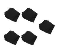 CALLARON 5 Series Para Gafas Técnico Electrónica Limpieza De Gafas Limpiadoras De Anteojos Paño De Limpieza De Microfibra Para Gafas Fibra Extrafina Black 50 Piezas X 5