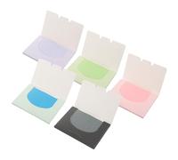 CALLARON 500 Piezas Papel Secante para Aceite Aromático Rosa de Lino Control de Brillo y Fragancias Variadas, 500 Hojas Prácticas para Uso Diario en Bolso o Gimnasio Color Color Aleatorio
