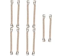 CALLARON 5pares Accesorios Para Zapatos Cadena De Calzado Perlas y Piedras Brillantes Charm Para De Zapatos Unisex Para Sneakers y
