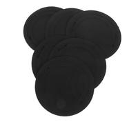 CALLARON 6 Piezas Toalla De Baño Fregar Exfoliante De Ducha Depurador De Ducha Depuración Limpiador De Ducha Con Cuerpo Redondo Depuradores Exfoliación Corporal Paño Black