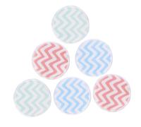 CALLARON 6piezas Almohadillas Redondas Limpiadoras Faciales Esponjas Desmaquillantes Para Mujer Herramientas De y Suaves