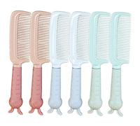 CALLARON 6piezas Peines Antiestáticos Cabello Portátiles Adultos Accesorios Cabello para Estudiantes y Uso Diario