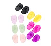 CALLARON 7pares Orejeras de Silicona para Teñir el Cabello Protectores Auditivos de Silicona Resistentes al Calor para Peluquerías Casa y Salones de Belleza