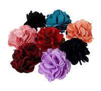 CALLARON 8 piezas Coleteros Elásticos de Flores para Niñas Set Diseño Adorable y Accesorios de Pelo para Ocasiones