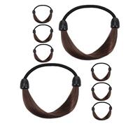 CALLARON 8 Piezas Coleteros Elásticos Pelo Gomas Elásticas Pelo de Cuerdas Elásticas Accesorios para Niñas y Mujeres