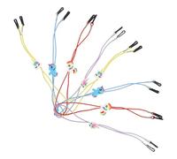 CALLARON 8 Piezas de Cordones de Silicona para Gafas Infantiles Diseño de Unicornio, Correa Ajustable y Decorativa para Niños y Niñas, Adecuado para Mascarillas y Gafas