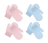 CALLARON 8 Piezas guantes de toalla de baño para cuerpo lavar fregar depurador de limpieza exfoliante corporal guantes de limpieza corporal de baño guante de ducha nylon