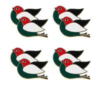 CALLARON 8 Pines de Solapa de Palestina Diseño de Paloma, Aleación Ligera y Compacto, Ideales para Chaquetas Recuerdo de Viaje