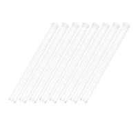CALLARON 8 Tubos de Varilla de Incienso Acrílicos Transparentes Tapa Desmontable, Porta Incienso Compacto Resistente para Almacenamiento en Hogar, Soporte Práctico para Fragancias