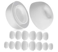 CALLARON 8pares De Silicona De Almohadillas De Repuesto Compatibles y Pro Insertos Accesorios Para Auriculares Uso Diario Deportes y Viajes