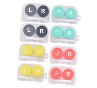 CALLARON 8piezas Caja para Lentes De Contacto Soporte para Lentes para y Actividades