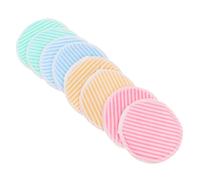 CALLARON 8piezas Discos Desmaquillantes de Bambú Reutilizables Almohadillas Desmaquillantes para Maquillaje Herramienta Desmaillante para Limpiar la Cara Baño