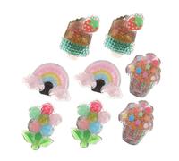 CALLARON 8piezas Hebilla De Cordón De Princesa De Dijes Para Cordones De Zapatos Clips Para Cordones De Zapatos Accesorios Para Para Zapatillas Deportivas y Botas