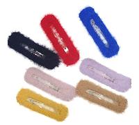 CALLARON 8piezas Pasadores Peludos Para Pinzas Pelo Horquillas Broches Para Actividades Diarias