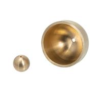 CALLARON Accesorio de Campana de Cobre Puro de 37 Mm Perla para Timbre de Puerta y Carillón de Viento Japonés, Repuesto Práctico para Decoración de Campanas y Timbres de Refrigerador