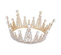 CALLARON Accesorio Para El Cabello Tiara De De Imitación De La Boda Enjoyada Accesorio Para El Cabello De La Aleación De Zinc