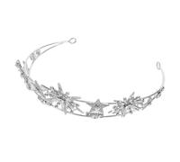 CALLARON Adorno de Estrellas para Mujer Tocado de Estrellas Decorado con Brillantes Gemas de Imitación para Bodas Fiestas de Año y Princesas