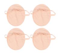CALLARON Almohadillas Absorbentes de Sudor de Algodón Rosa 2 Pares Diseño Ergonómico y Absorción Rápida para Axilas Ideales para Camisetas y Gorras