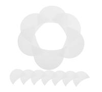 CALLARON Almohadillas Adhesivas Protectoras De Maquillaje Para Sombra De Ojos 100 Unidades Tamaño Estándar Protección Contra Manchas Guía Para Delineador y Extensiones Párpados Sensibles Usos Variados