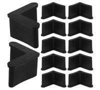 CALLARON Almohadillas Antideslizantes de Goma para Patas de Muebles 20 Unidades en Color Negro, Ideales para Proteger Pisos y Muebles Hogar y Oficina