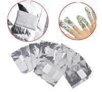 CALLARON Almohadillas Para Quitar Esmalte De Uñas 200 Piezas Con Envolturas De Aluminio Quitaesmalte Rápido Para Gel y Acrílicas Fácil De Usar Para Manicuras Casa y Salones Profesionales