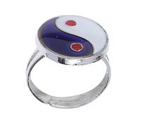 CALLARON Anillo Termocrómico Chic Para Adultos y Joyería Decorativa Color Cambiante Para Festival y Uso Diario