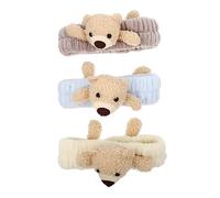 CALLARON Bandas Cabello Forma de Oso de Dibujos Animados Prácticas Pelo para Usar al Maquillarse o Hacer la Cara Color Aleatorio