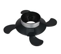 CALLARON Base Estable para Cilindro de Gas Portátil 1 LB, Soporte Fijo de Plástico Resistente para Camping y Cocina al Aire Libre, Adaptado para Bombonas y Estufas, Fácil Instalación y Uso