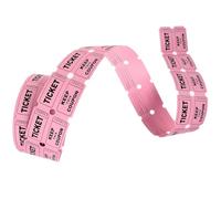 CALLARON Boletos de Rifa para Juegos y Festivales en Papel Rosa, 1000 Piezas en 1 Rollo, Ideales para Eventos y Celebraciones Divertidas