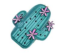 CALLARON Bolsa Bandolera de Cactus Rosa para Mujer Mini Bolsa de Hombro Retro y Chic para Salidas y