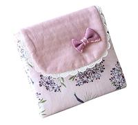 CALLARON bolsa de almacenamiento de toallas higiénicas bolsa de almohadillas menstruales bolsa bolsa de almacenamiento de toallas sanitarias cartera pequeña para niñas rosa
