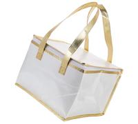CALLARON Bolsa Térmica para Alimentos Aislamiento, Bolsa para Pasteles y Pizza, Gran Capacidad, Resistente al Desgaste, Adecuado para Almacenamiento y Picnic
