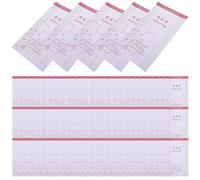 CALLARON Bolsas Desechables para Vomitar 100 Unidades Papel Sellado Bolsa para Vómito de Basura Uso Viaje Coche Avión Mareo Emergencia Práctico Portátil