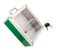 CALLARON Botiquín de Pared para Primeros Auxilios Mediano 1 Unidad Múltiples Compartimentos Almacenamiento de Medicamentos Montaje en Pared para Uso Público y Doméstico Equipo de Medicina